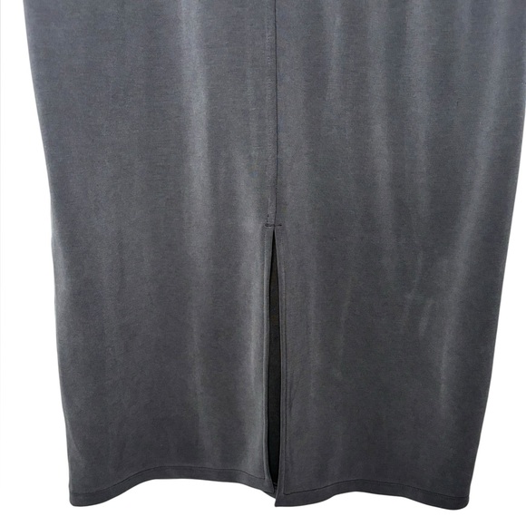 Lululemon Softstreme High-Rise Midi Skirt Charcoal Black Size 6 - Picture 5 of 11